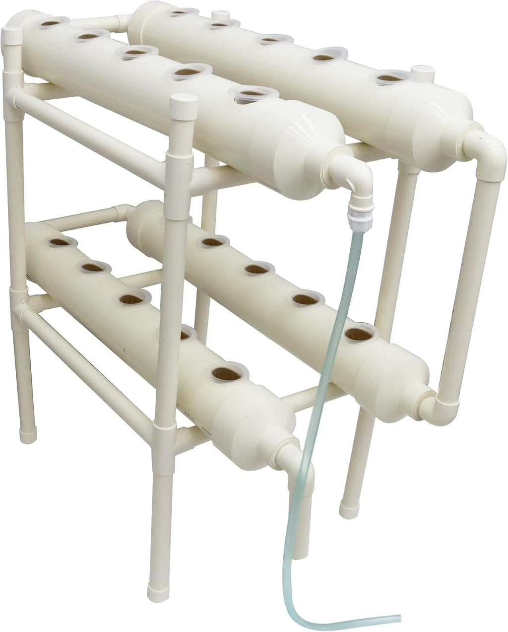 Hydroponic Growing System 20 Plant Site Hydroponics Gardening Grow 2 Layers 2 Rows 4 Tubes Planting System with Water