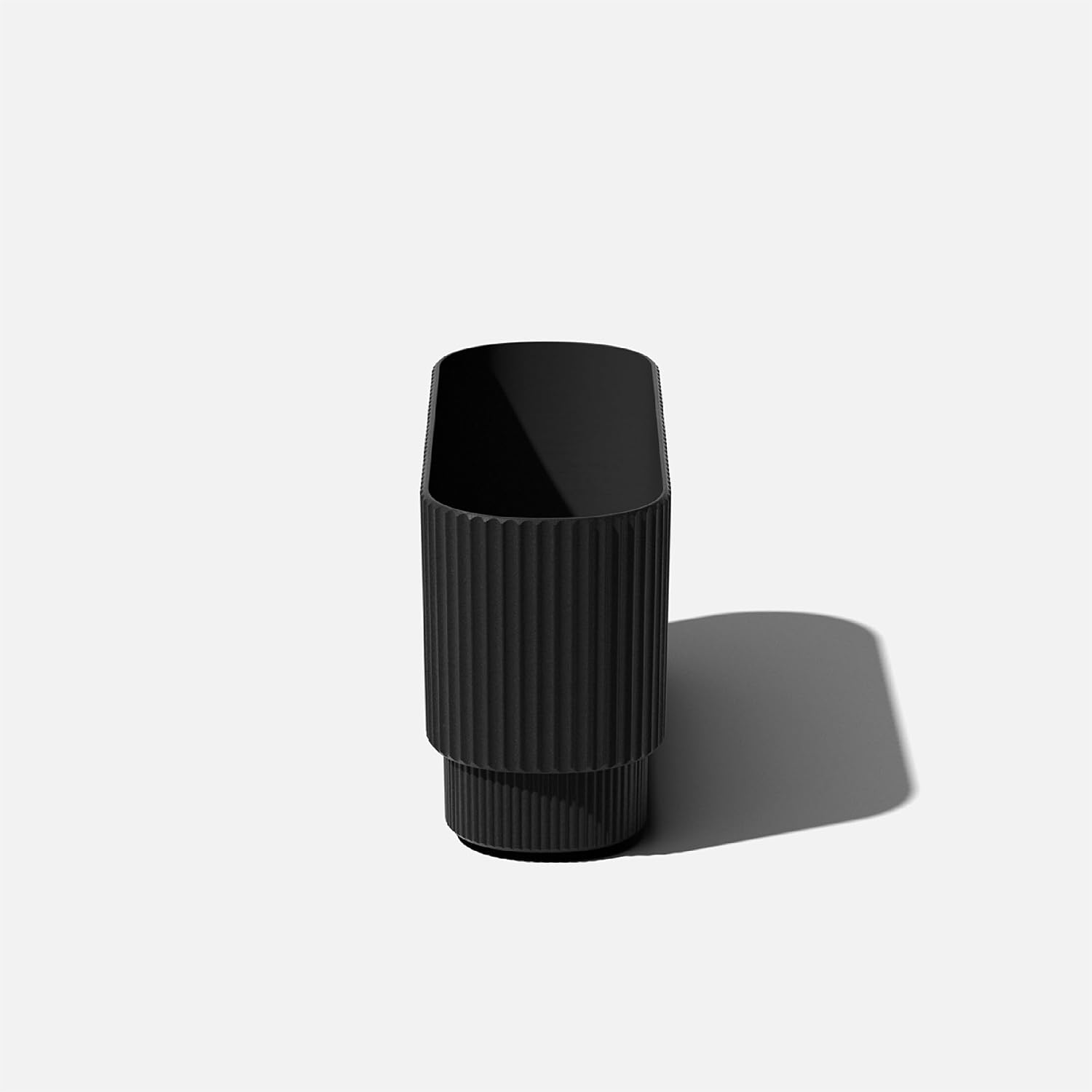 Veradek Demi Series Long Planter - Wide Outdoor Planter | Made From a Durable Plastic-Stone Composite With Pre-Drilled