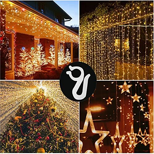 Christmas Light Clips for Outdoor, 400 Pack Mini Gutter & Shingle Clips