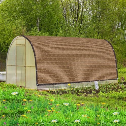 80% Garden Shade Cloth Sun Shade Fabric – UV Resistant Durable Sunblock Netting for Plants, Outdoor Patio, and Greenhouse Coverage