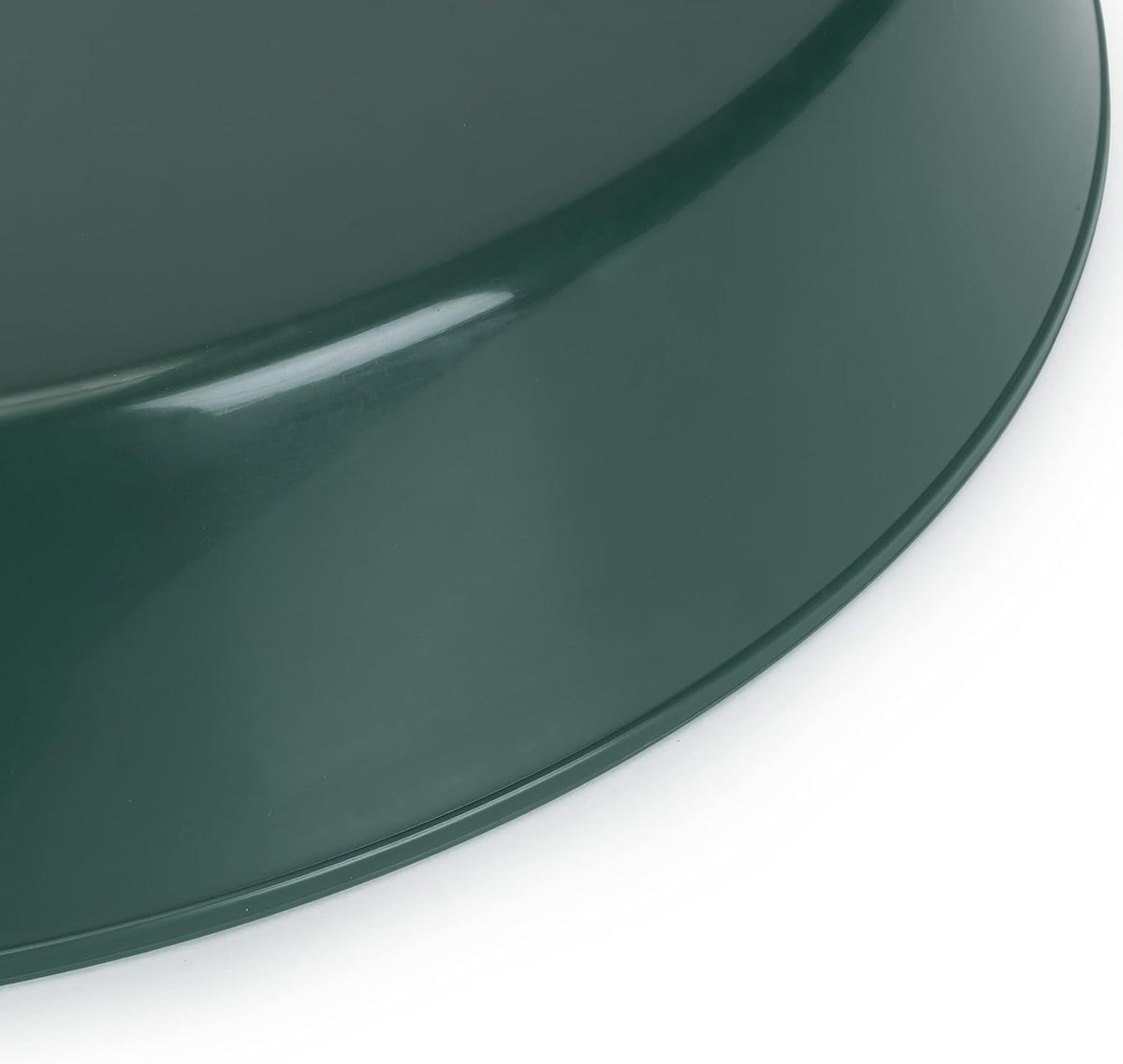 Saucers 18 Inch (16.3 Inch Base), Hunter Green Case of 2 | Hunter Green Colored Polypropylene, Heavy Duty