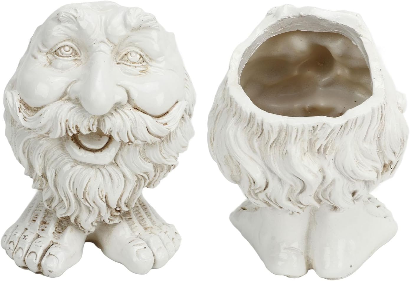Face Flower Pot, Head Planter Pot, Funny Shape Face Planter Statue, Planter, Cute Resin Planter for Indoor Outdoor