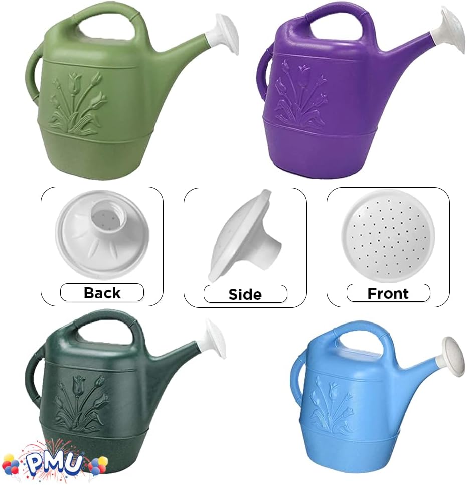 PMU 3 Pack Replacement Sprinkler Head Spray Spout for PMU Brands 2 Gallon Watering Cans, NOT Intended to be a Universal