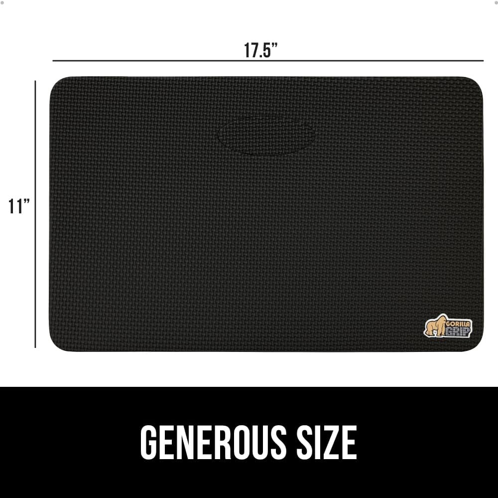 GORILLA GRIP® Extra Thick Supportive Foam Kneeling Pad, 2PK, Large Cushion Heavy Duty Knee Pads for Gardening, Baby