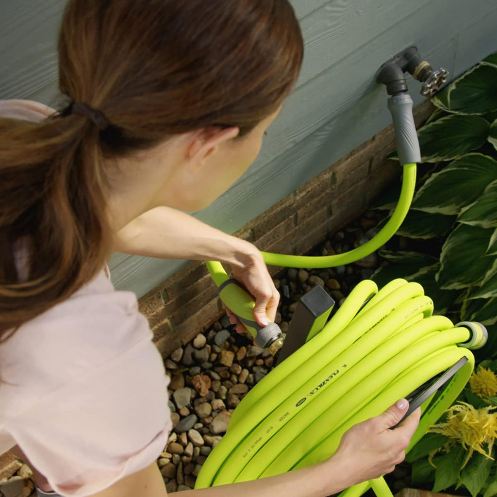 Flexzilla Garden Hose with SwivelGrip, 5/8 in. x 50 ft., Lightweight All-Weather Water Hose, Durable and Flexible