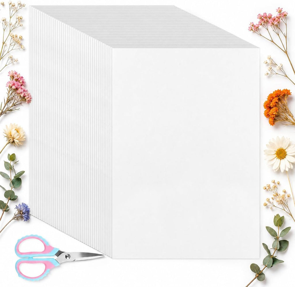 100 Sheets A4 Blotting Paper for Flower Press