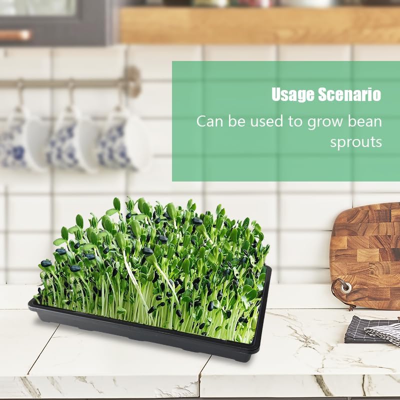RooTrimmer 5 Pack Nursery Potting Tray, Carrying and Holding Plant Tray for Seeds Starting Pot, Collecting Drainage