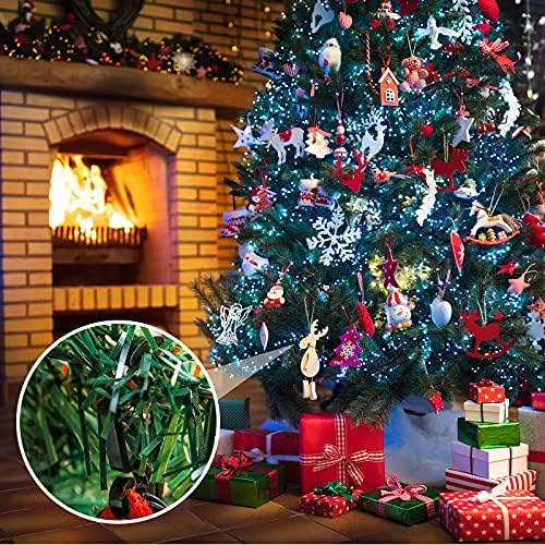 Marsui 360 Pieces Christmas Light Clips Outdoor Gutter Hooks,Black