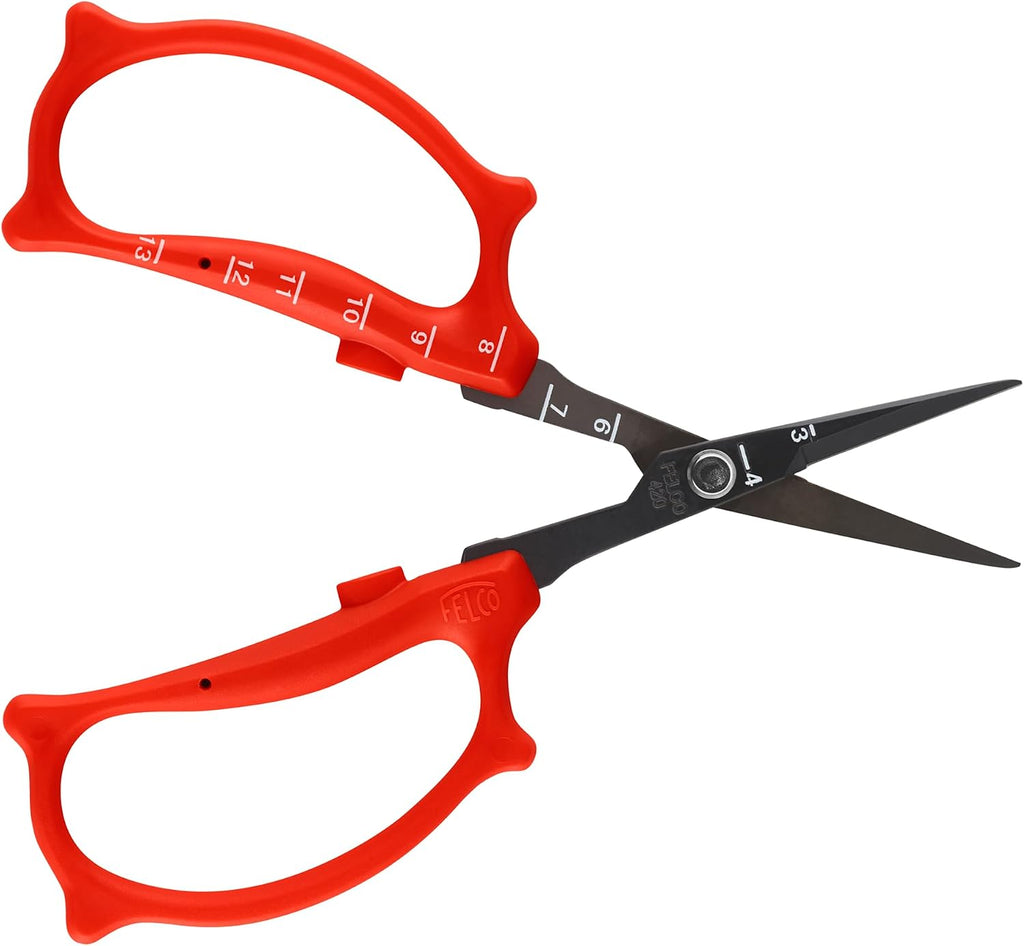 Felco 420 Trimming Scissors – 6.1" Garden Clippers with Fine Tip & Non-Stick Blade | Pruning Shears for Gardening