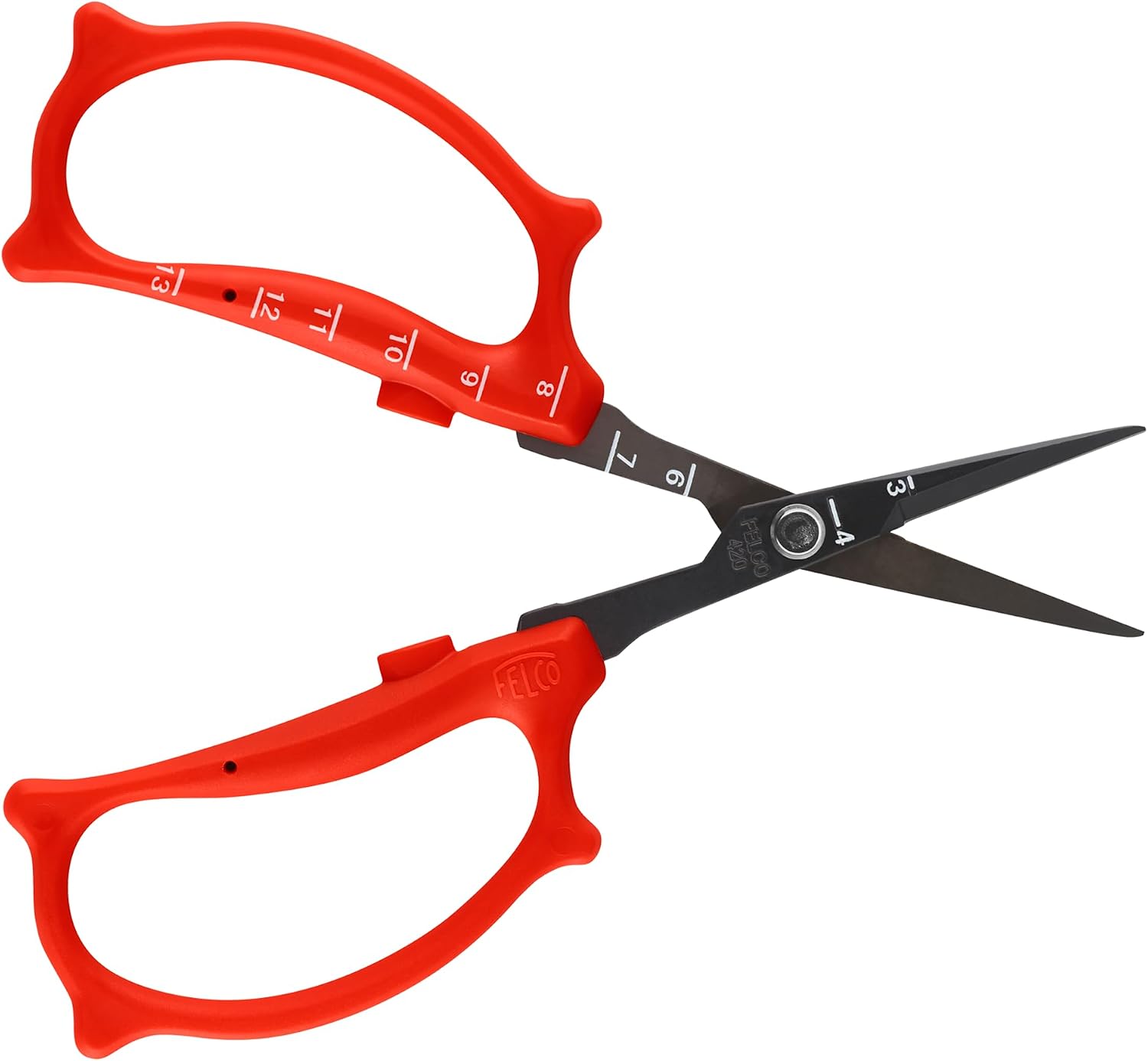 Felco 420 Trimming Scissors – 6.1" Garden Clippers with Fine Tip & Non-Stick Blade | Pruning Shears for Gardening
