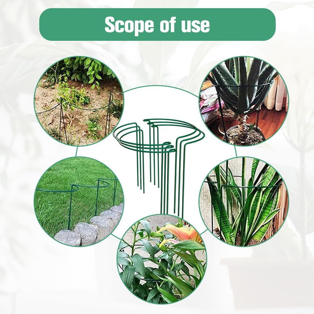 Plant Support Stakes, Garden Stakes Peony Cages and Supports, Plant Stakes and Supports Plant Supports for Outdoor