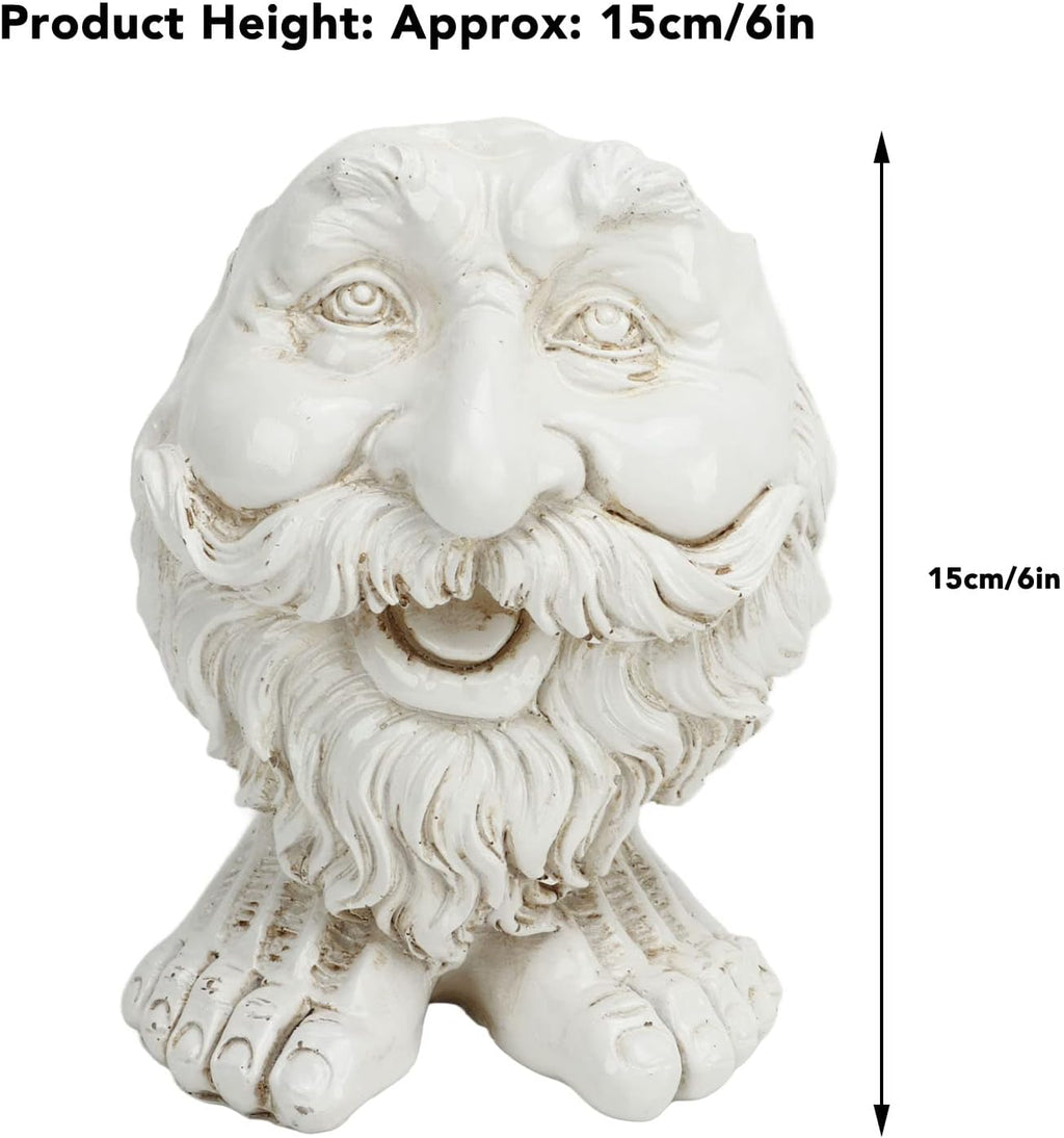 15cm Funny Face Plant Pots Head planters for Outdoor Plants 6in Unique Image Cute Funny Shape Personalized Head Flower
