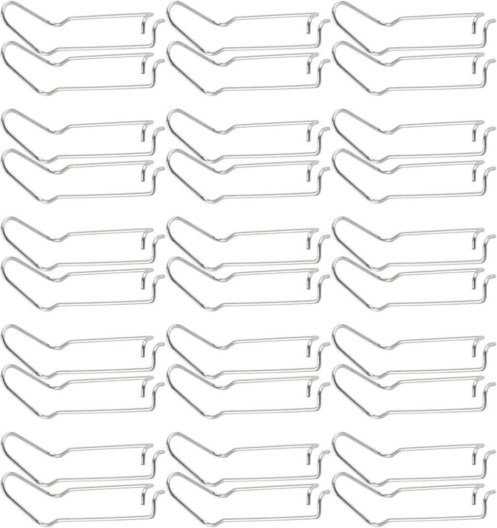 Plant Support Spring Clips, 30Pcs x 16 mm/0.63 in Diameter | Stainless Steel | Greenhouse & Garden Trellis | Fix Vines
