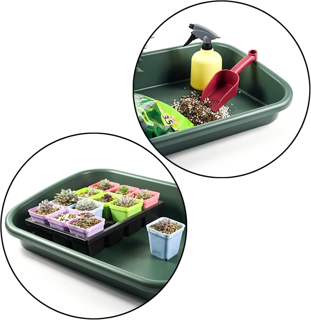 Luwint Garden Tidy Potting Tray, Plant Reportting Tray for Indoor Transplanting Gardening Planting Accessories Large
