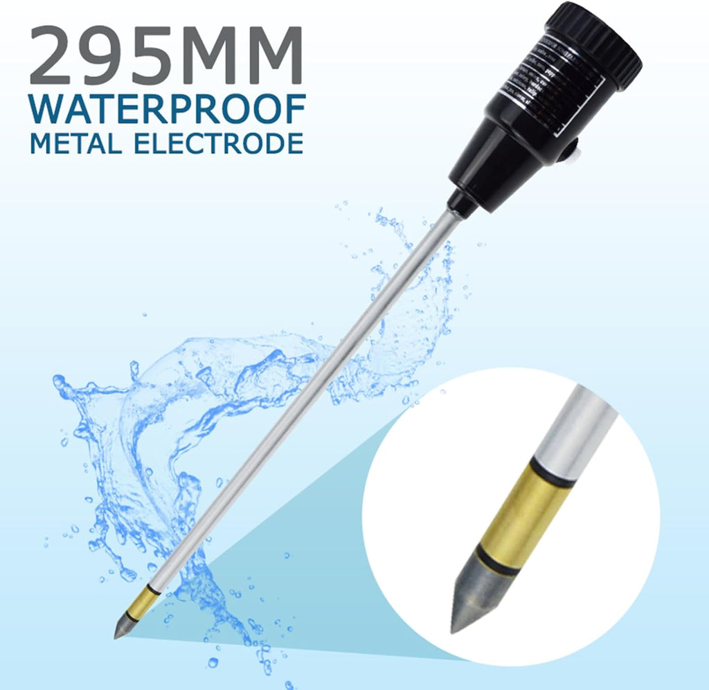 Soil PH Meter, Soil Moisture Sensor Meter, Soil PH Tester Gardening Tool Kits for Plant, Tree, Soil Tester for Moisture