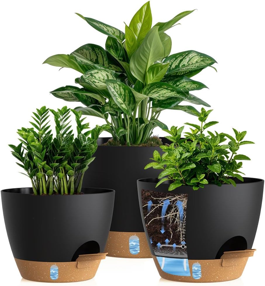 D'vine Dev 12 Inch Ceramic Planter Pot, Olive, 94-O-F-J
