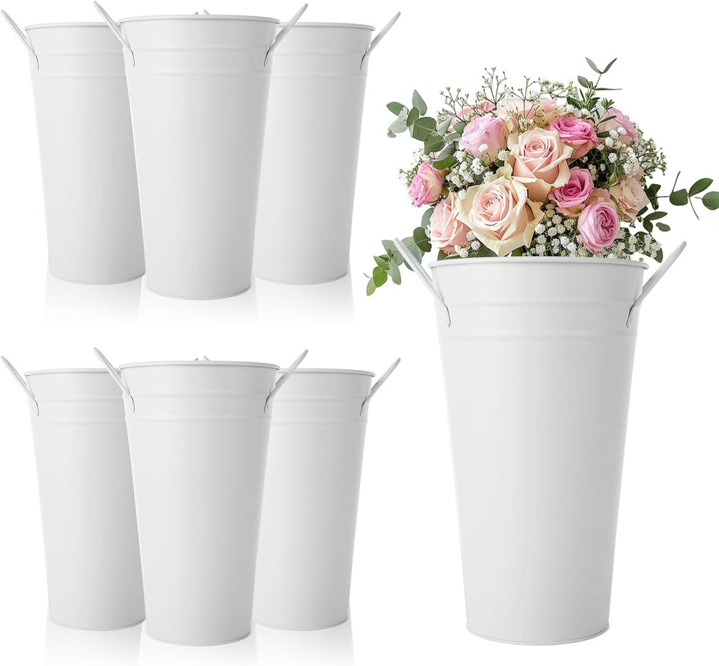 Kingrol 12 Pack 4 Inch Square Clear Acrylic Vases, Shatter-Resistant PET Plastic Centerpiece Vases for Weddings, Events, Table Decor