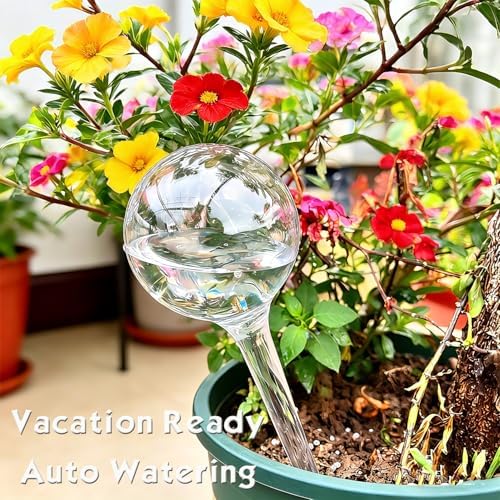 Self Watering Globes for Plants, 12cs Large Plant Automatic Watering Bulbs