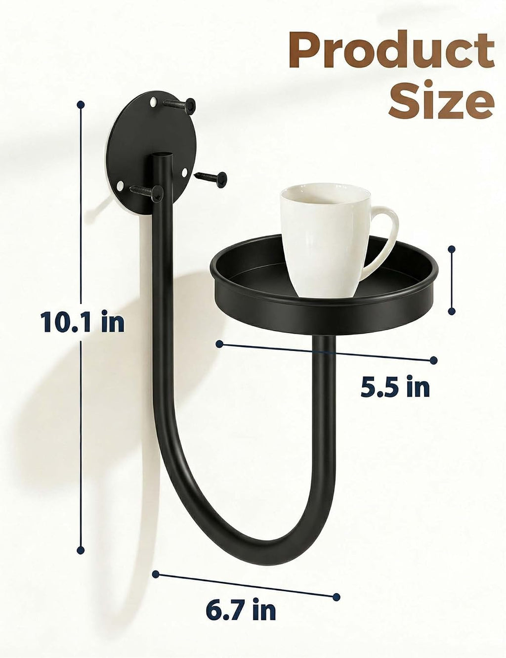 Leaf&lull Wall Plant Holder Planter with Wall Planters for Indoor Plants Plant Hanger Hanging Plant Holder Wall Hanging