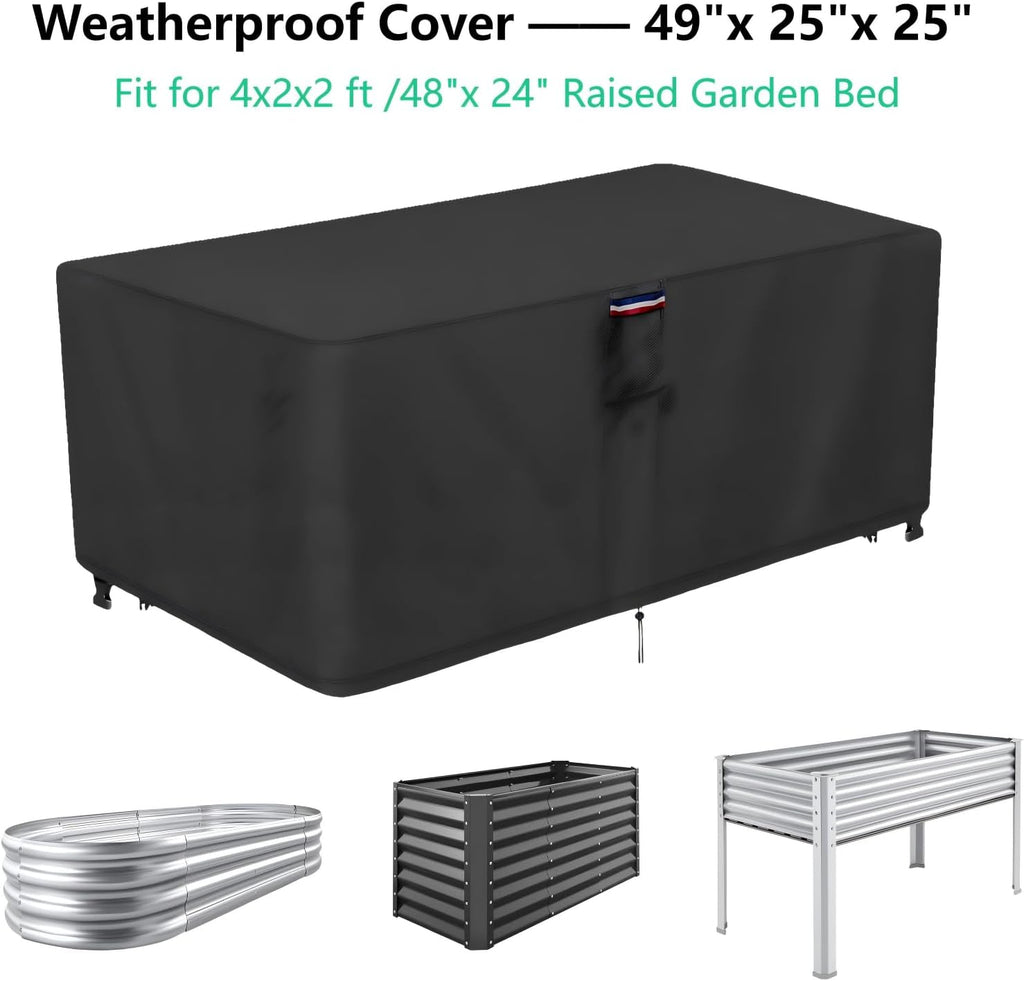 Plant Covers Freeze Protection, Fit 4x2 FT Raised Garden Beds | Heavy Duty Waterproof Cover for Outdoor Winter Frost