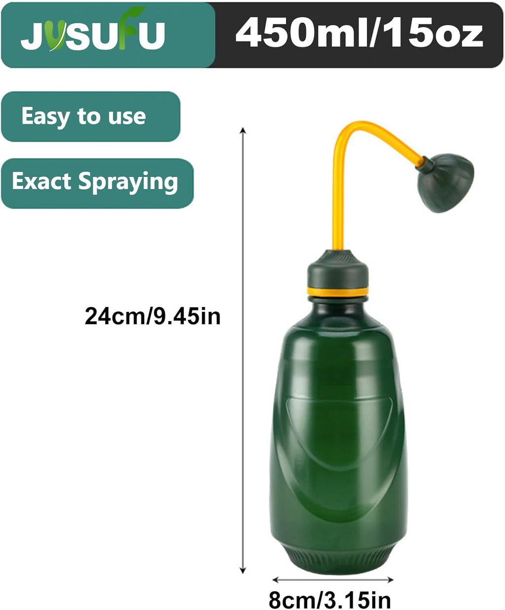 4 Pack Watering Can for Seedlings, 15oz/0.45L (Brown) | Small Watering Can For House Plant Garden Flower