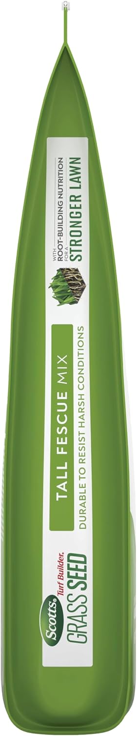 Scotts Turf Builder Grass Seed Tall Fescue Mix, 16 lbs. | Durable to Resist Harsh Conditions, Lawn Seed, Grass