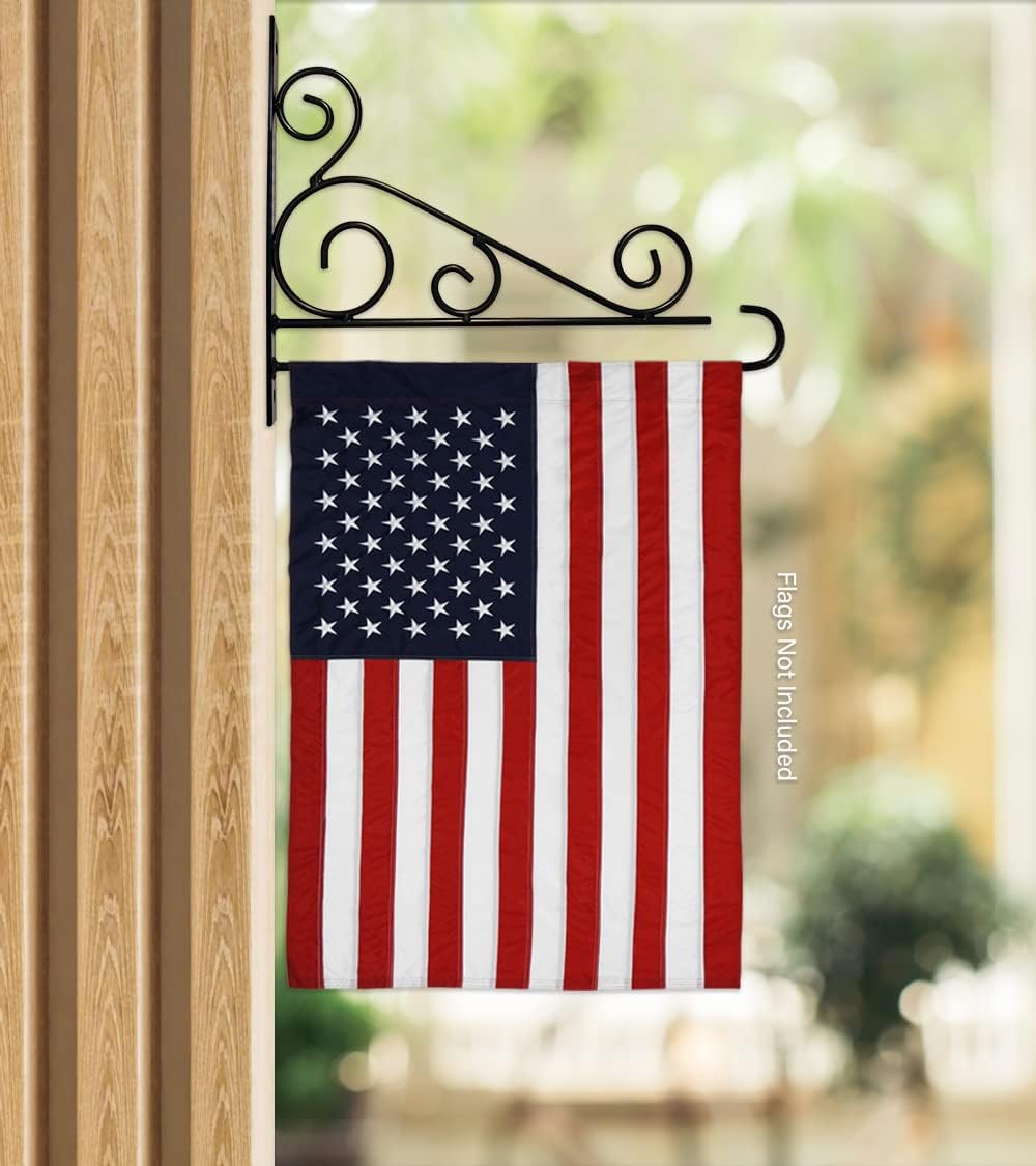 Flag Holder Wall Decor Poles For Outside House Garden Banner Stand Home Decorations Room Tapestry Door Wall Hanging