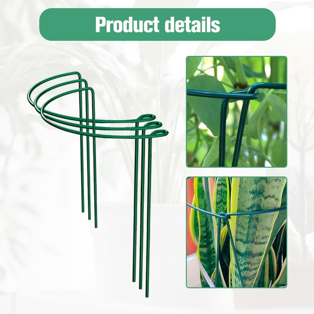 Plant Support Stakes, Garden Stakes Peony Cages and Supports, Plant Stakes and Supports Plant Supports for Outdoor