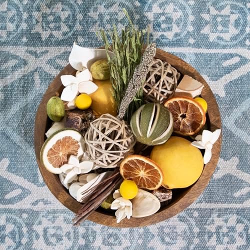 ANDALUCA Maison Box Fragrance Potpourri Decorative Vase & Bowl Filler Home Décor (Citrus Verbena)