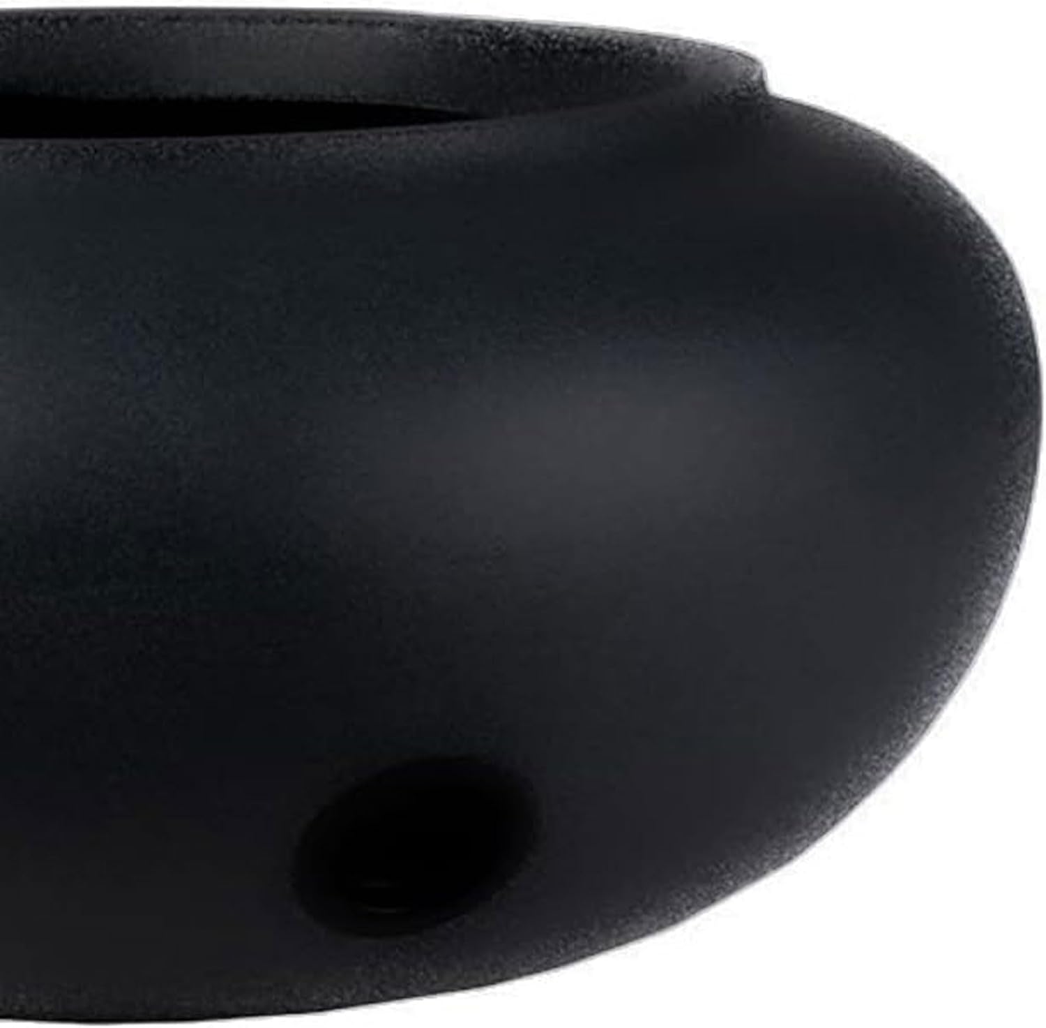 The HC Companies 21 Inch Garden Hose Pot - Durable Lightweight Plastic Decorative Hose Pot for Yard, 100-Foot Capacity