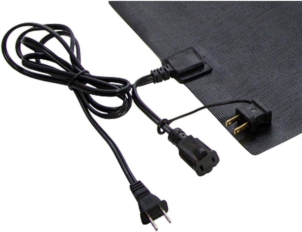 Hydrofarm 19007 Hydroponic 12 x 48" 60 Watt Seed Start Seedling Propagation Heat Mat with 6 Foot Power Cord, 2 Pack