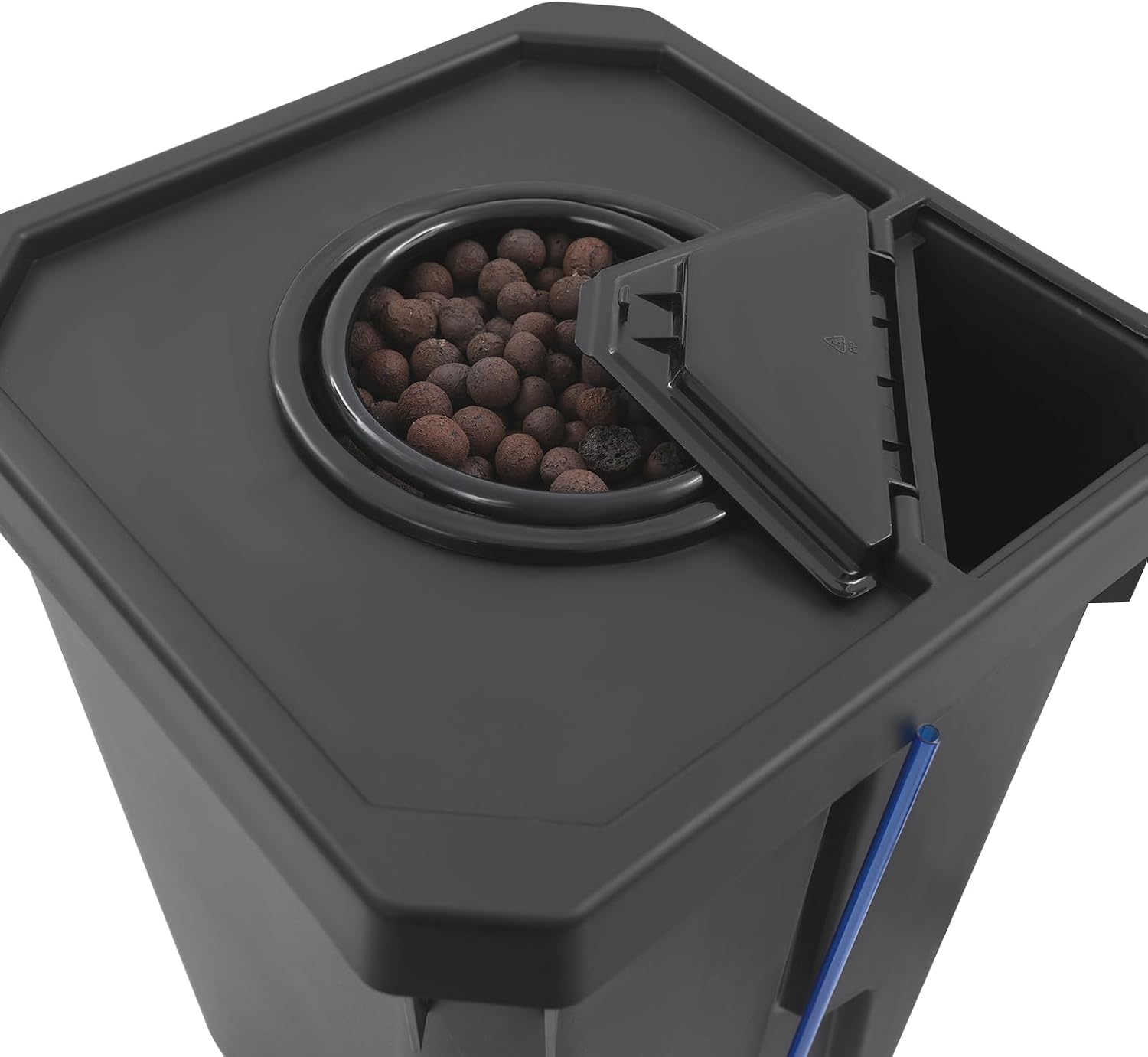 Hydroponic Growing Bucket Kit, Recirculating Hydroponics Growing System Drip Garden System with 2 Hydroponics Growing