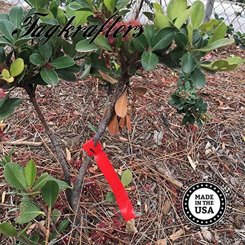 5" x 1/2" Lavender - 500 Pcs - Plastic Plant Tags and Labels - Wrap Around Thermal Plastic - Nursery Garden Tree Labels