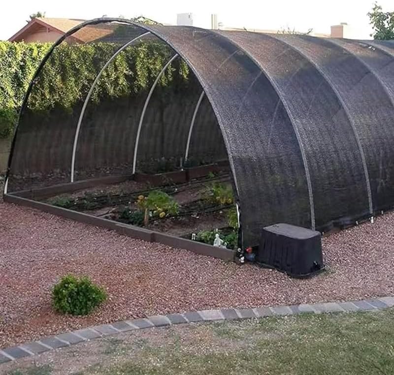 60% Shade Cloth Roll 6ft x 100ft - HDPE Sun Shade Fabric Roll, UV Block Cuttable Shade Mesh for Garden, Greenhouse