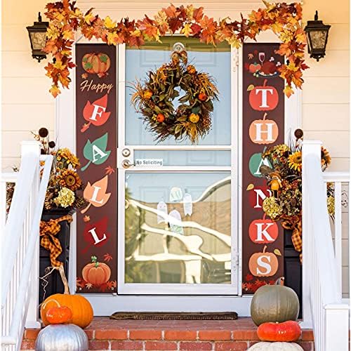 DearHouse 2 Pack Fall Maple Leaf Hanging Vine Garland Artificial Autumn Foliage Thanksgiving Decor for Home Wedding Fireplace Party Christmas (Light Yellow)