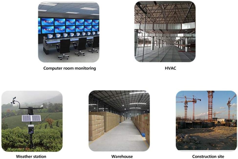 Sensor Probe, I2C Interface Soil Temperature & Humidity Sensor Probe Soil Tester Digital Waterproof Sensor Monitoring