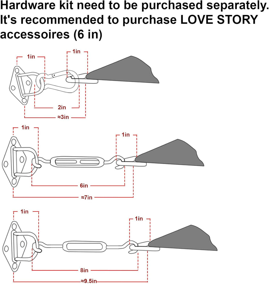 LOVE STORY 12' x 12' x 12' Triangle Sun Shade Sail for Outdoor Patio, Sand | HDPE Fabric, 95% UV Block, Breathable