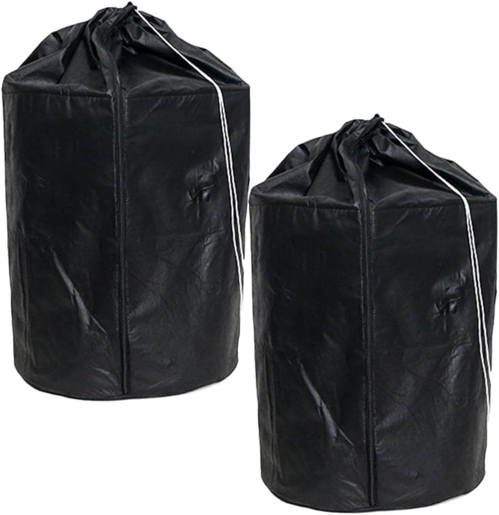 POPETPOP 6pcs Oxford Cloth Plant Protector Cover Drawstring Frost Bag for Vegetables and Garden Pots Breathable and