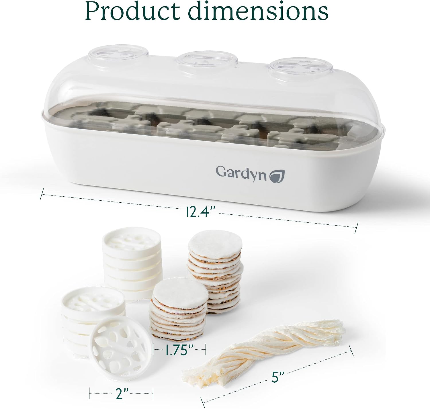 Gardyn Complete Microgreens Growing Kit - Indoor Herb Garden | Indoor hydroponics growing system nursery seed starter