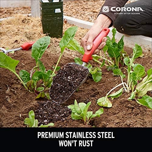 Corona tools Corona CT 3364 Premium ComfortGEL Stainless steel scoop, red (Pack of 2)