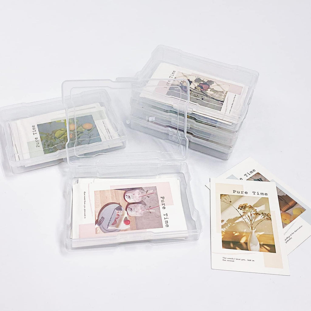 5" x 7" Photo Storage Case, 24 Inner Photo Organizer Keeper, Extra Large Storage Picture Boxes, Seed Storage