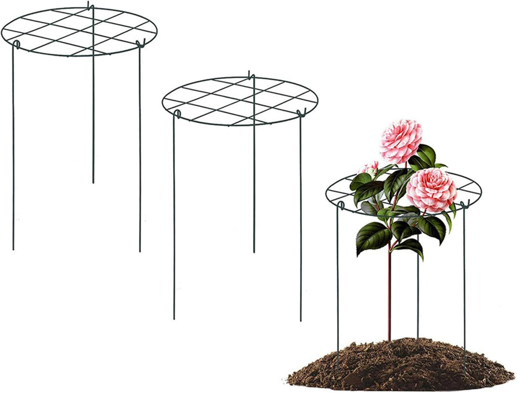 Peonies Support Cages, 6 Pack Peony Cages and Supports 30x40cm Plant Cages for Outdoor Plants Tomato Plant Support
