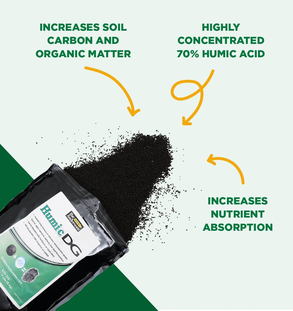 The Andersons Humic DG Organic Soil Amendment - Covers up to 10,000 sq ft (11 lb)