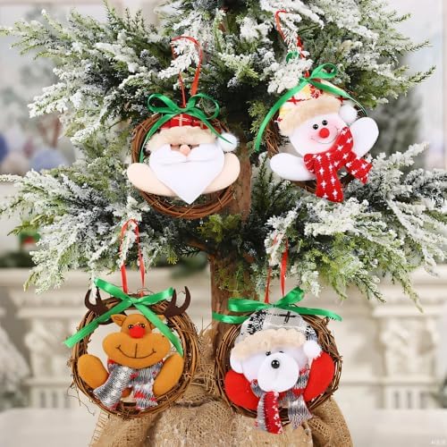 50 Pcs 3.15 Inch Natural Grapevine Wreath Set, Natural Rattan Wreath,Hand-Woven 3.15 Inch Vine Branch Wreaths, Perfect for DIY Crafts, Christmas Decorations, and Wedding Supplies