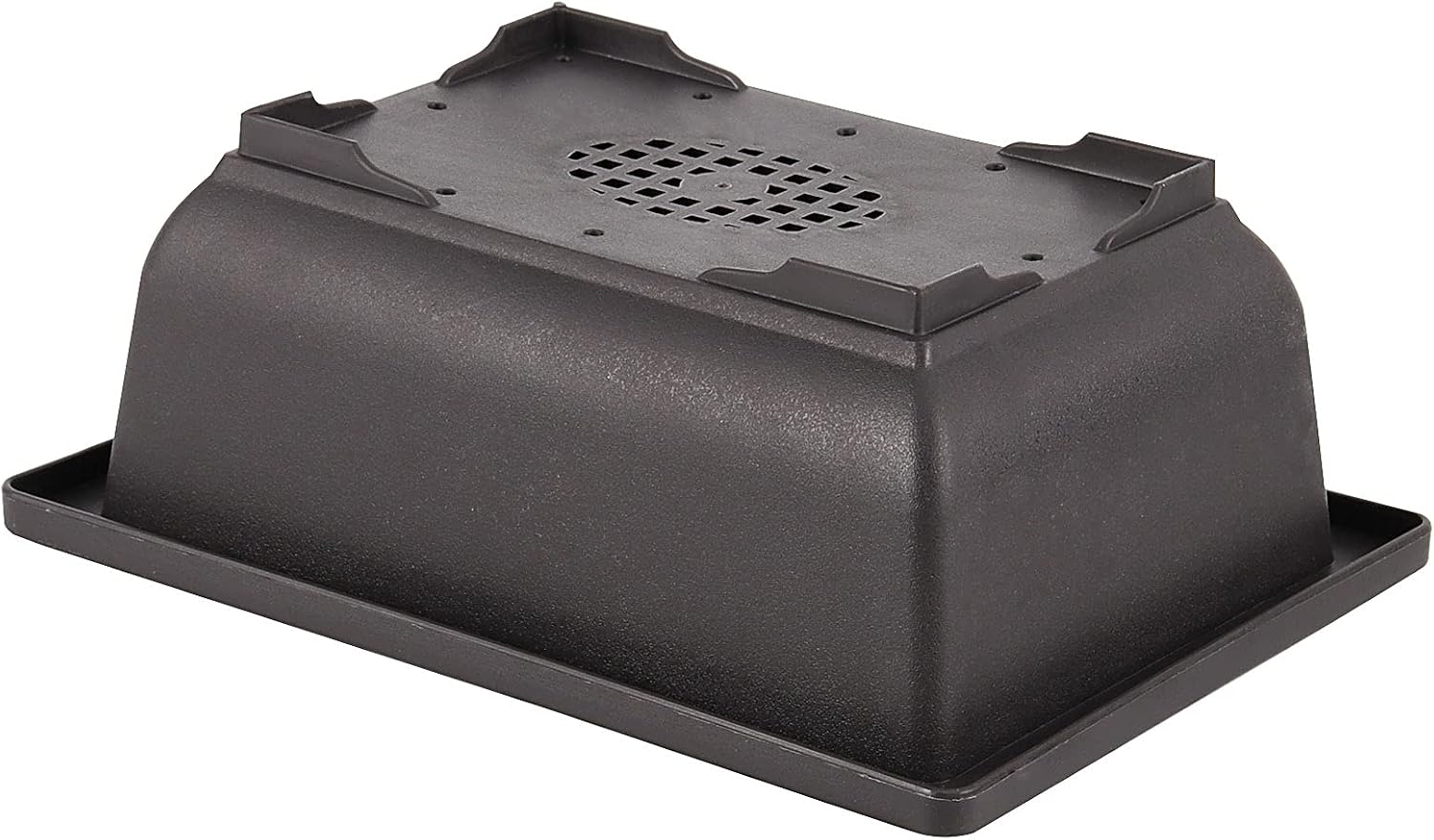 SEUNMUK 30 PCS 6.5 Inch Plastic Bonsai Training Pots, Thicken Rectangular Plastic Growing Pots, Flower Succulent Pots