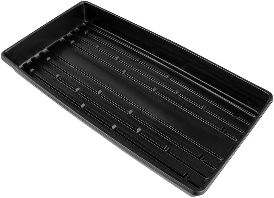 Hydro Crunch D940001700-10PK 10" x 20" Propagation Flat Grow Trays, (Pack of 10)