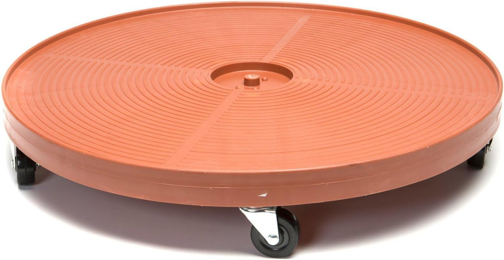 DeVaultEnterprises Devault 23.5 Inch Plant Dolly, Heavy Duty Rolling Plant Caddy with Wheels for Large Pots and