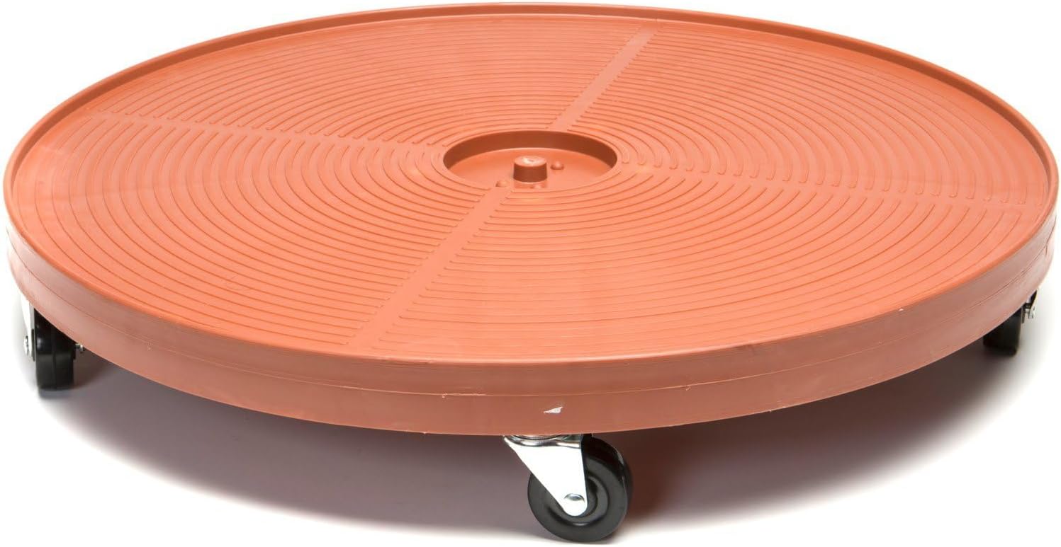 DeVaultEnterprises Devault 23.5 Inch Plant Dolly Multi-Pack, Heavy Duty Rolling Plant Caddy with Wheels for Large Pots