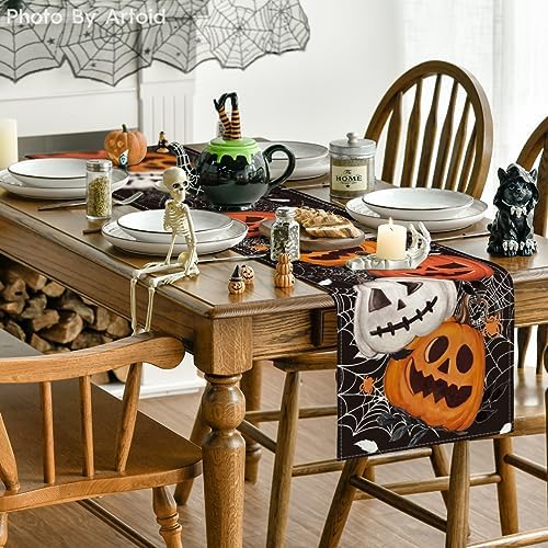 Artoid Mode 210 GSM Halloween Table Runner Home Party Decor 13x48 Inch