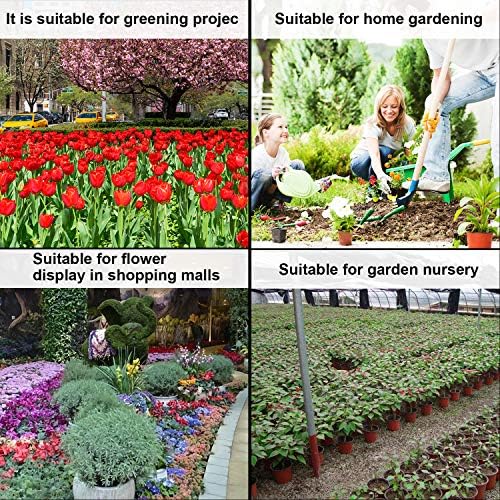 Augshy 250Pcs 4 Inches Plant Pots Seed Starting Containers with 300 Labels